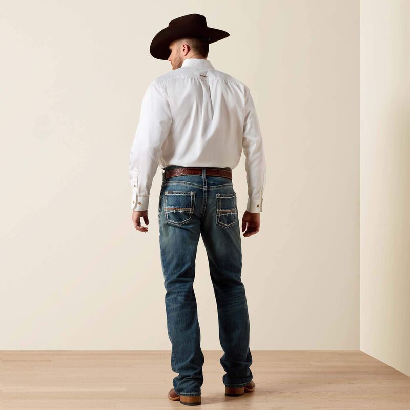M4 Low Rise Coltrane Boot Cut Jean Back