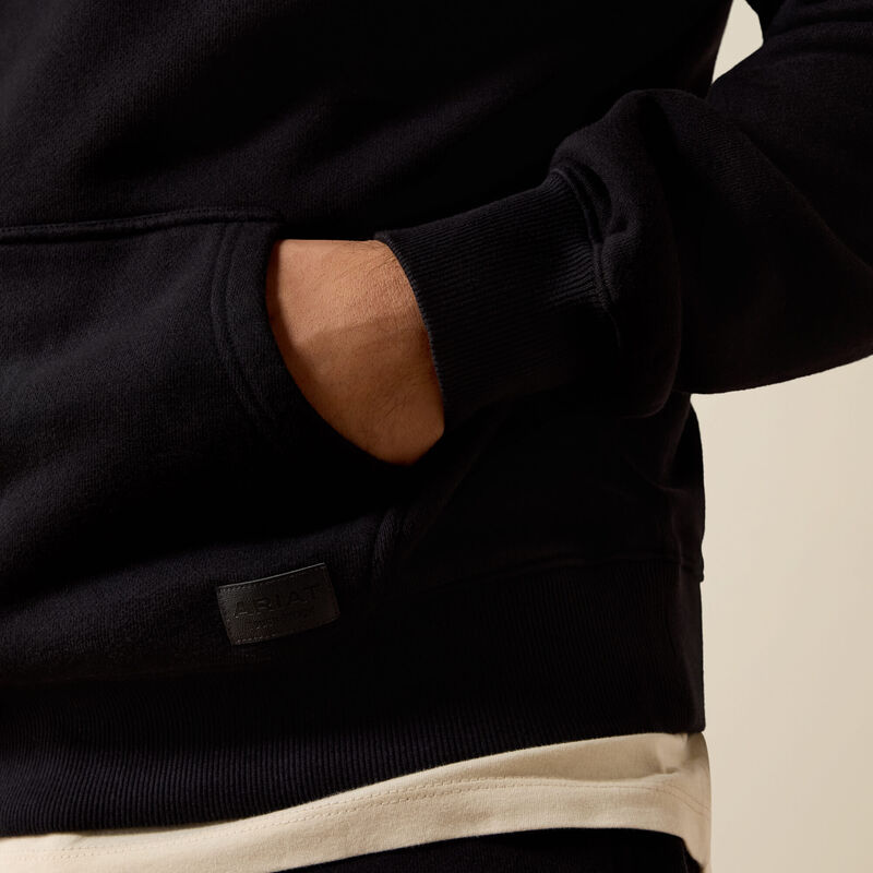 ToughStock Washed Heavyweight Fleece Hoodie 01