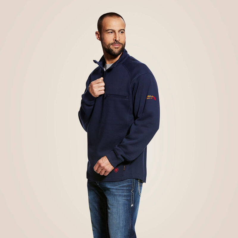 FR Rev 1/4 Zip Top Front