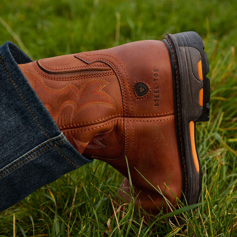 WorkHog Steel Toe Work Boot Lifestyle 01