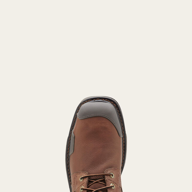 OverDrive 8" Wide Square Toe Waterproof Composite Toe Work Boot Toe