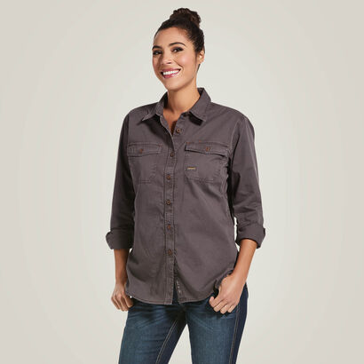 Rebar Washed Twill Work Shirt