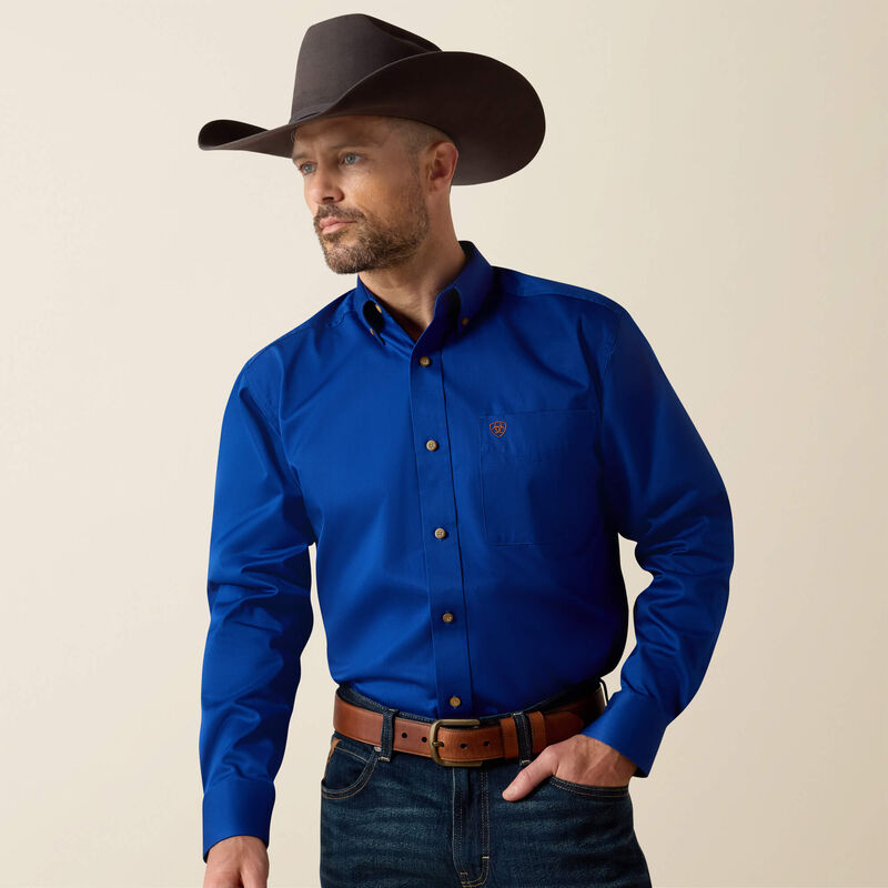 Solid Twill Classic Fit Shirt Image 1 of 5