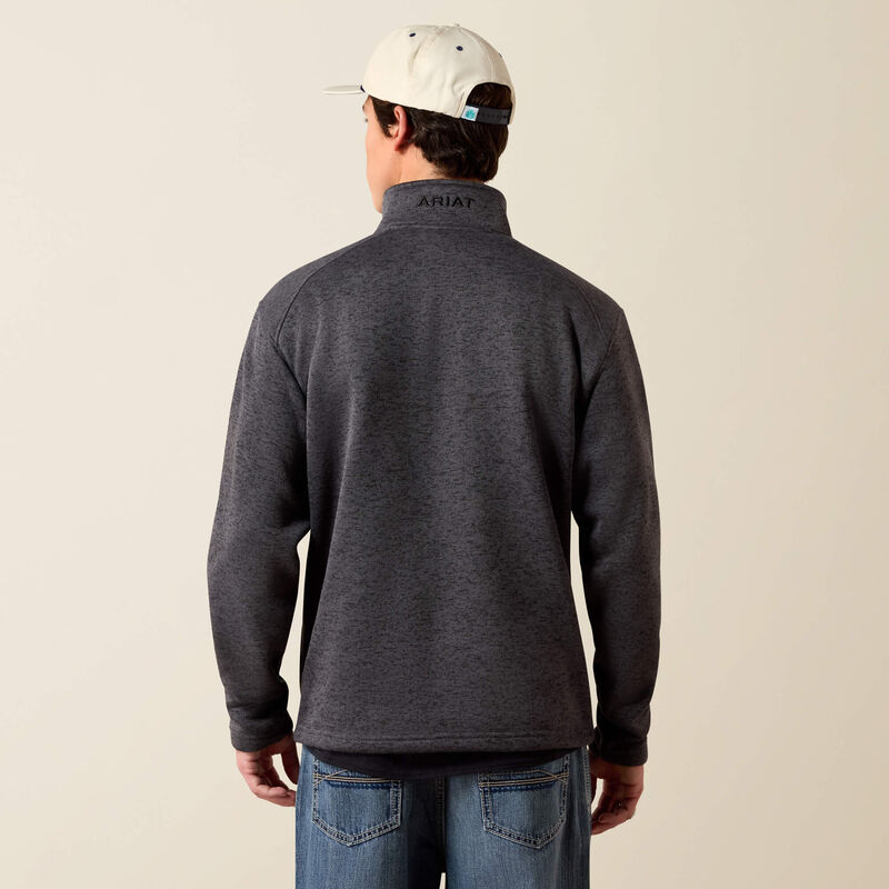 Caldwell 1/4 Zip Sweater Back
