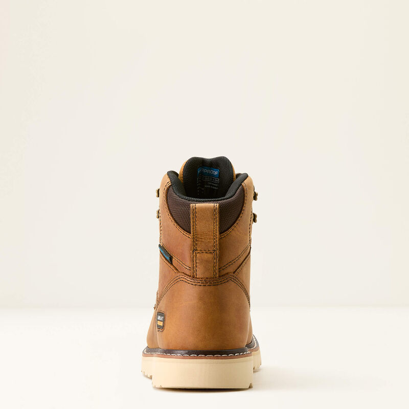 Rebar Wedge Moc Toe Waterproof Work Boot Heel