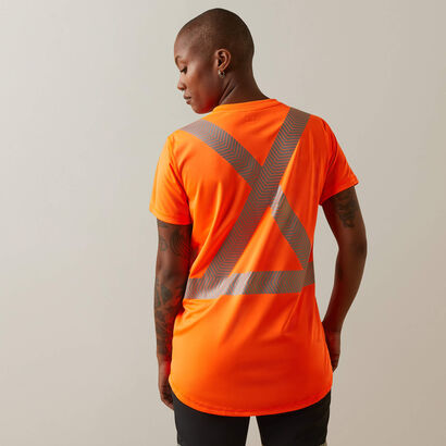 Rebar Hi-Vis ANSI T-Shirt Back