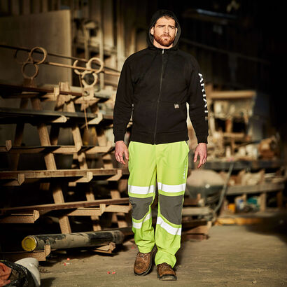 Rebar All-Weather Full Zip Hoodie Lifestyle