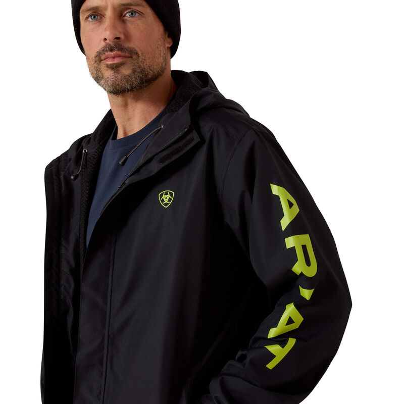 Rebar Stormshell Logo Waterproof Jacket 01