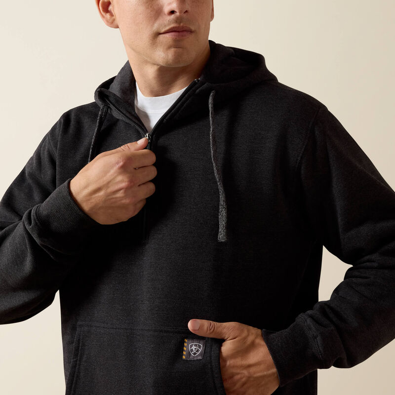 Rebar Workman 1/4 Zip Hoodie 01