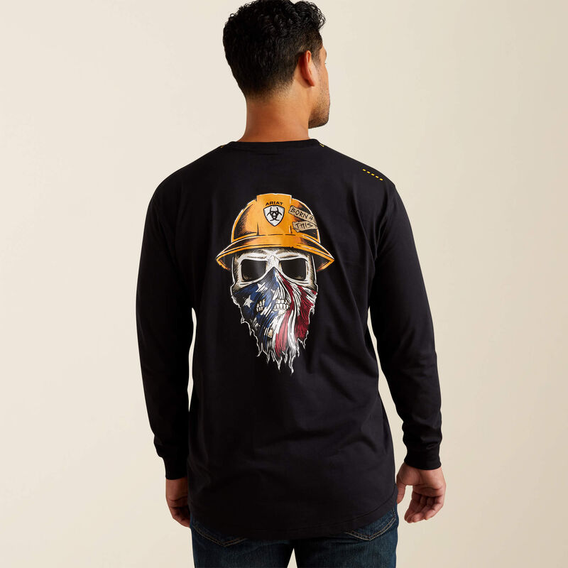 Rebar Workman Born For This T-Shirt Front