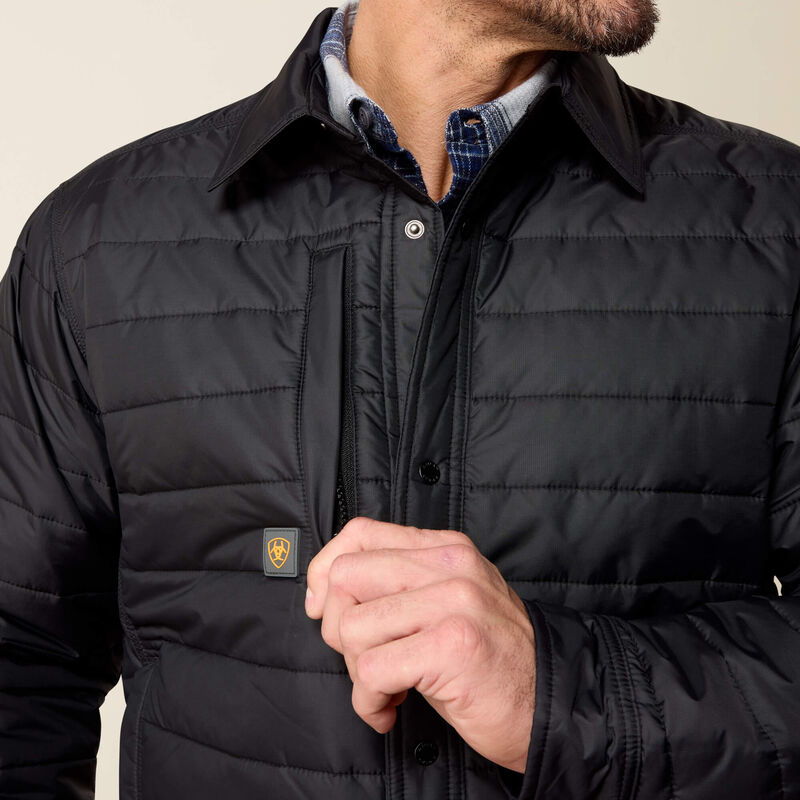 Rebar Cordura Ripstop Lightweight Insulated Shirt Jacket 01
