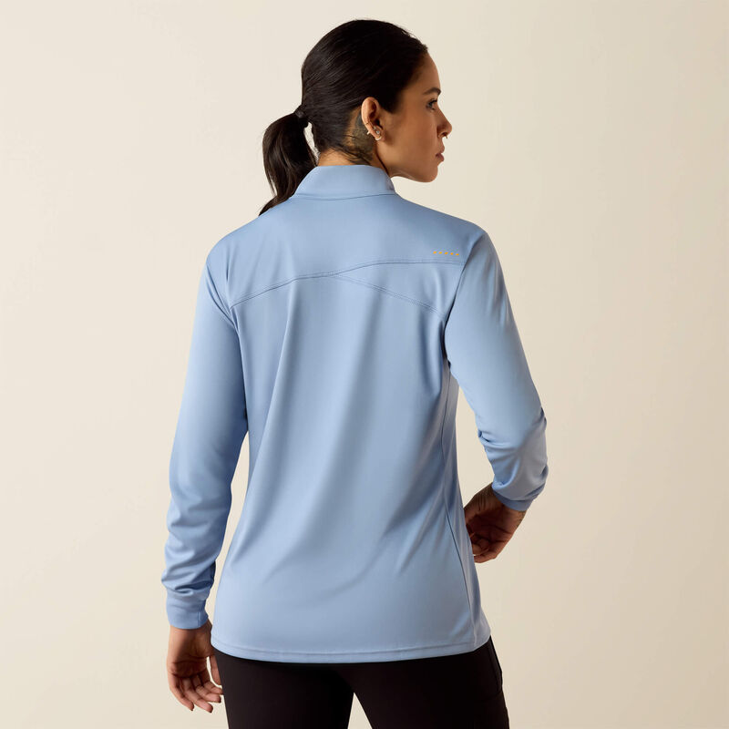 Rebar Sunblocker 1/2 Zip T-Shirt Back