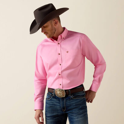 Solid Twill Classic Fit Shirt Front