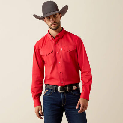 Everything Classic Fit Snap Shirt Front