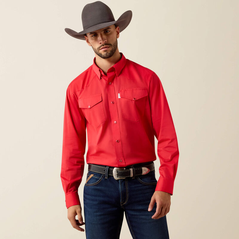 Everything Classic Fit Snap Shirt Front