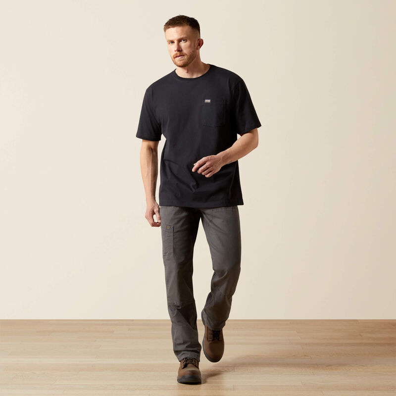 Rebar Cotton Strong Standard Pocket T-Shirt Full