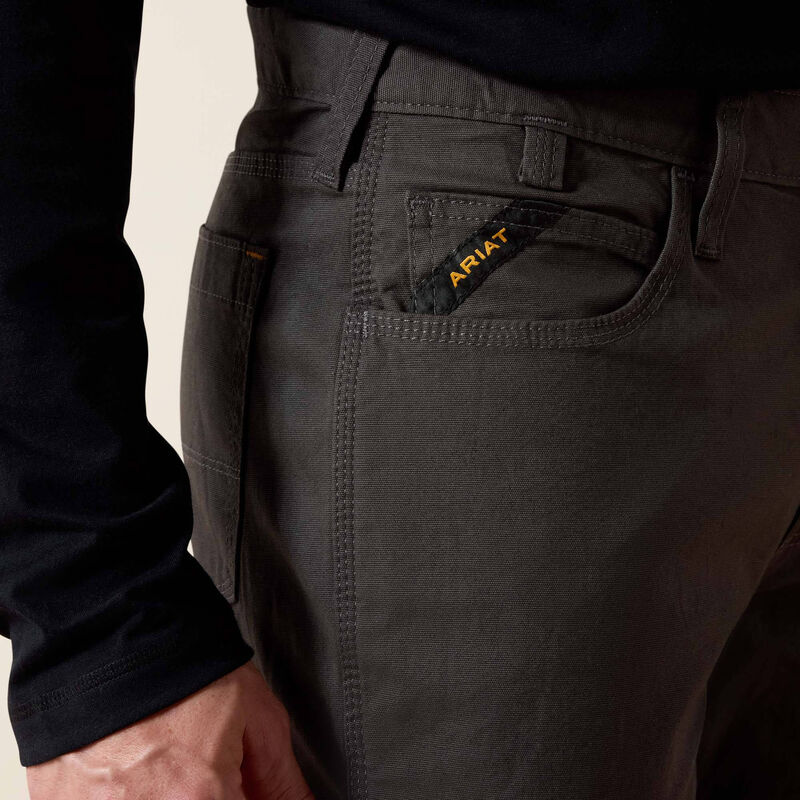 Rebar M4 Low Rise DuraStretch Made Tough Stackable Straight Leg Pant Image 4 of 6