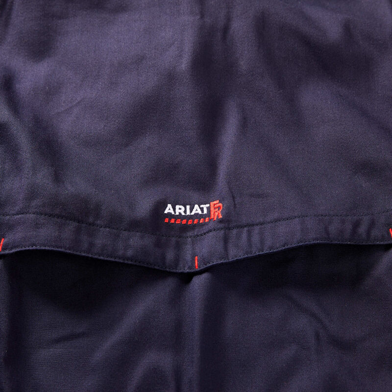 FR Solid Vent Work Shirt 03