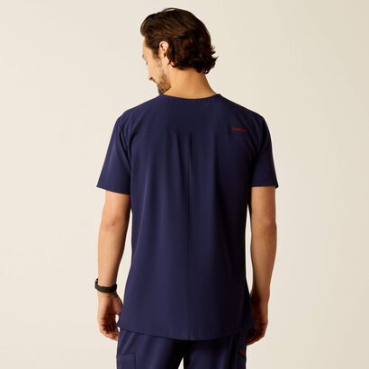 Whitman Scrub Top Back