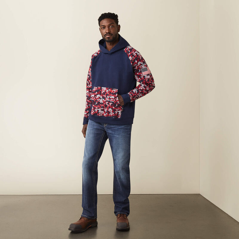 FR DuraStretch Patriot Hoodie Full