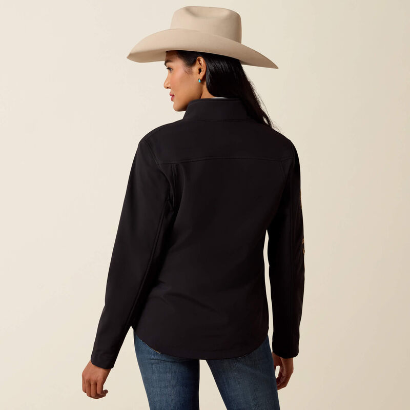 New Team Softshell Jacket Back