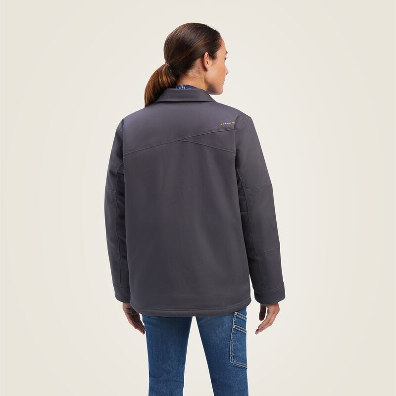 Rebar DuraCanvas Sherpa-Lined Coat Back