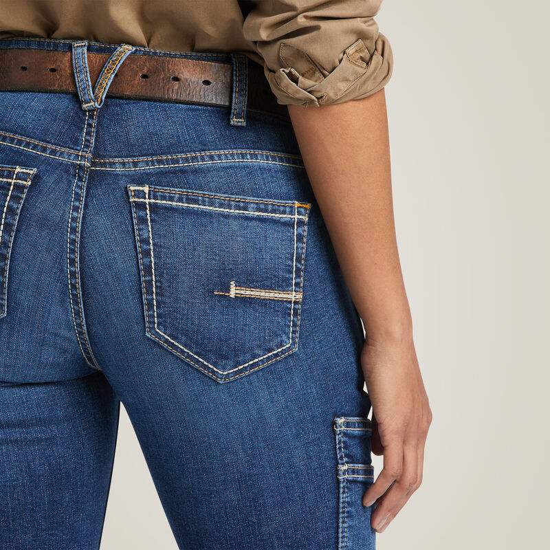 Rebar Work Flex Perfect Rise Riveter Boot Cut Jean 03