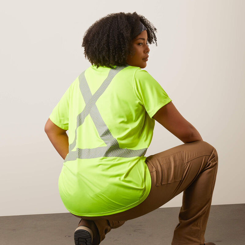 Rebar Hi-Vis ANSI T-Shirt Back Plus