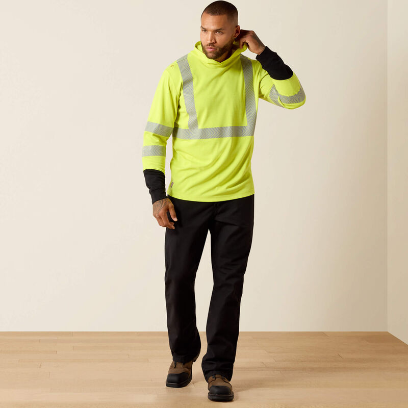 FR Hi-Vis Colorblock Hoodie Full