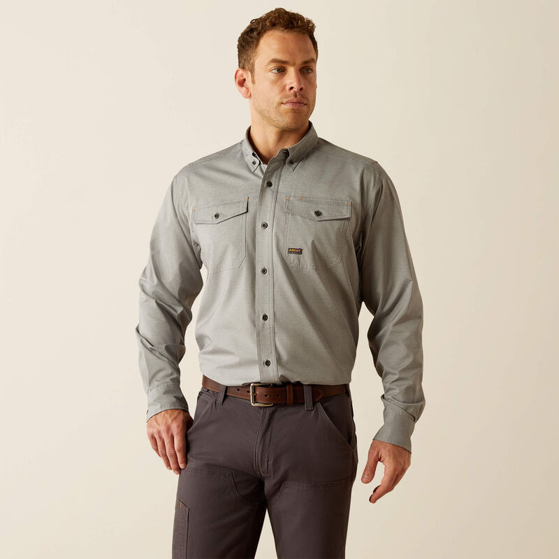 Rebar Made Tough VentTEK DuraStretch Work Shirt Front