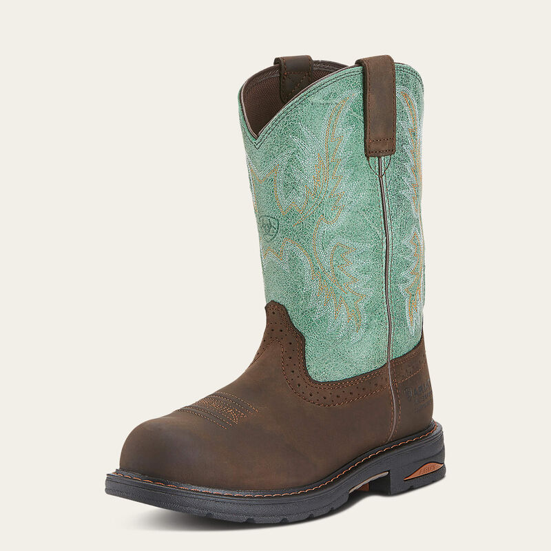 Tracey Waterproof Composite Toe Work Boot 3-4 Front