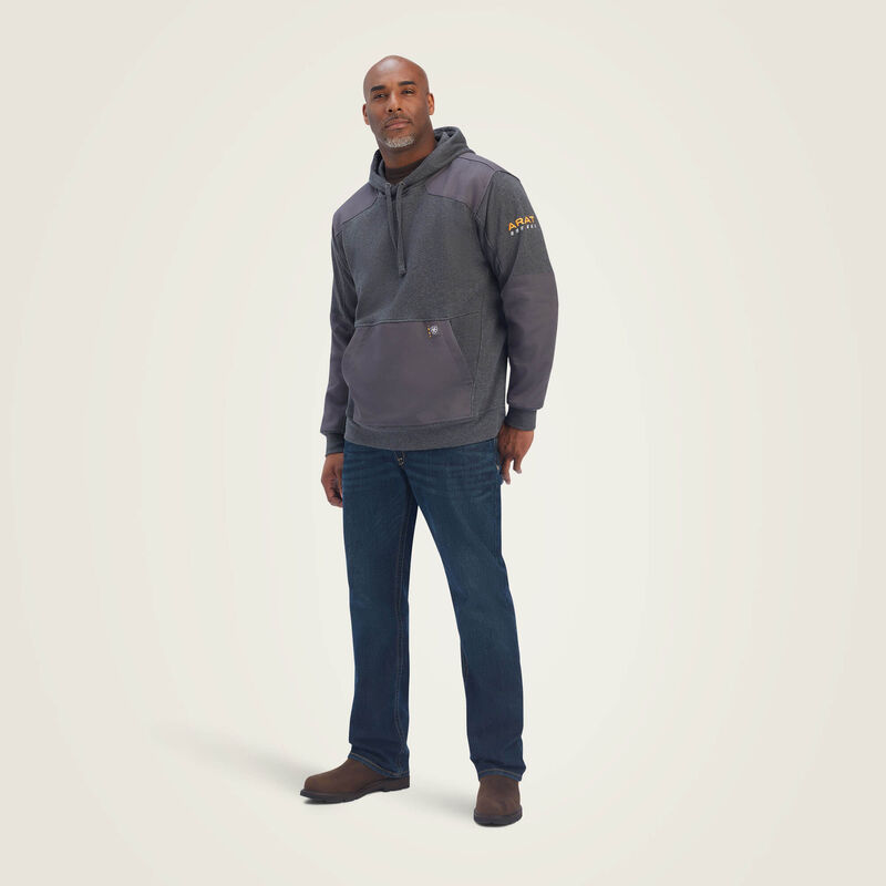 Rebar Workman DuraCanvas Hoodie Full