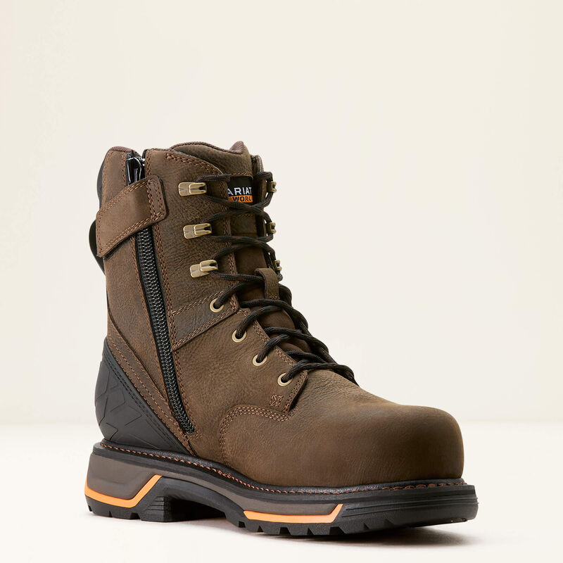 Big Rig 8" Waterproof Composite Toe Work Boot Medial