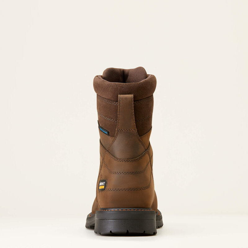 RigTEK 8" CSA Waterproof Composite Toe Work Boot Heel