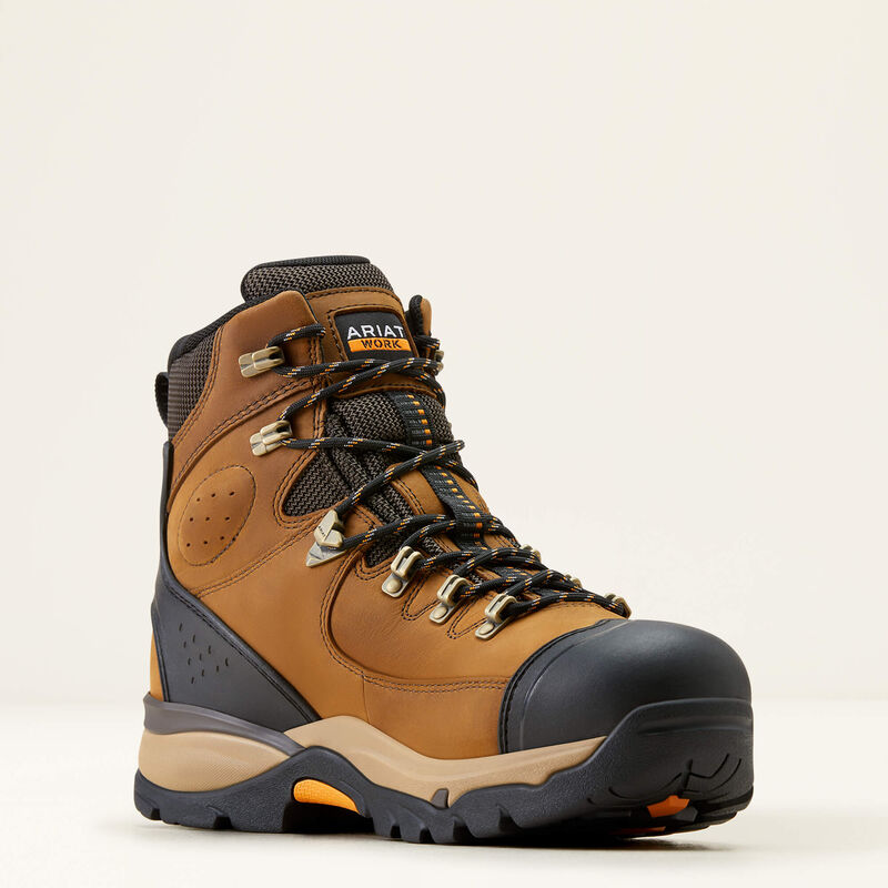 Endeavor 6" Waterproof Carbon Toe Work Boot Medial