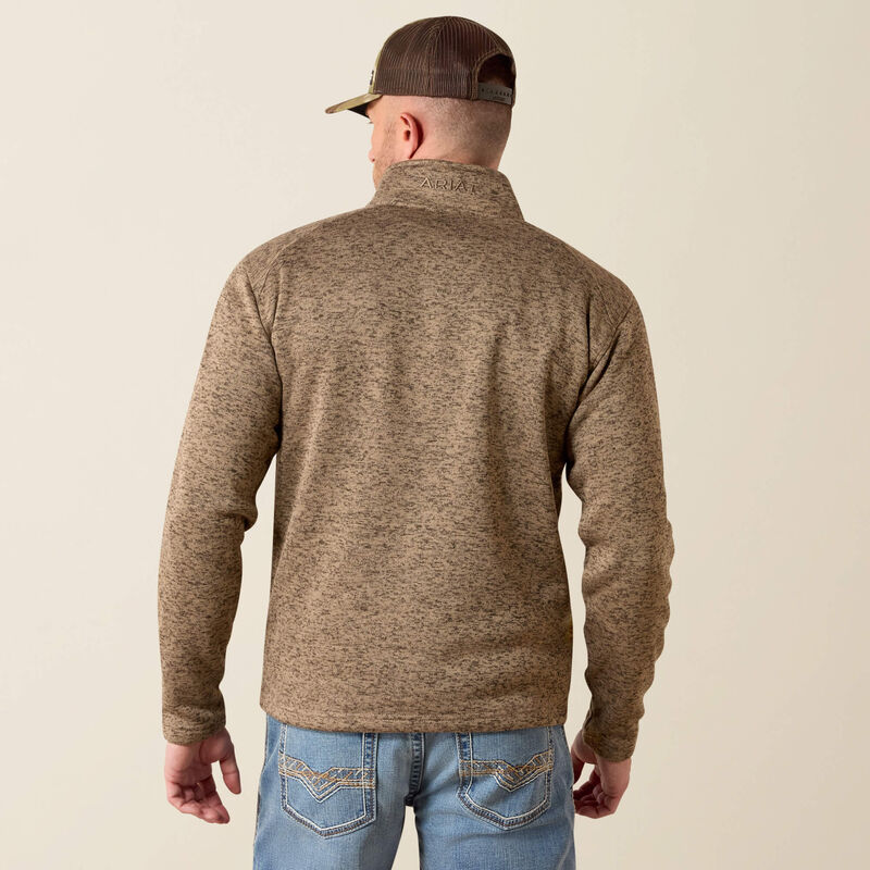 Caldwell 1/4 Zip Sweater Back