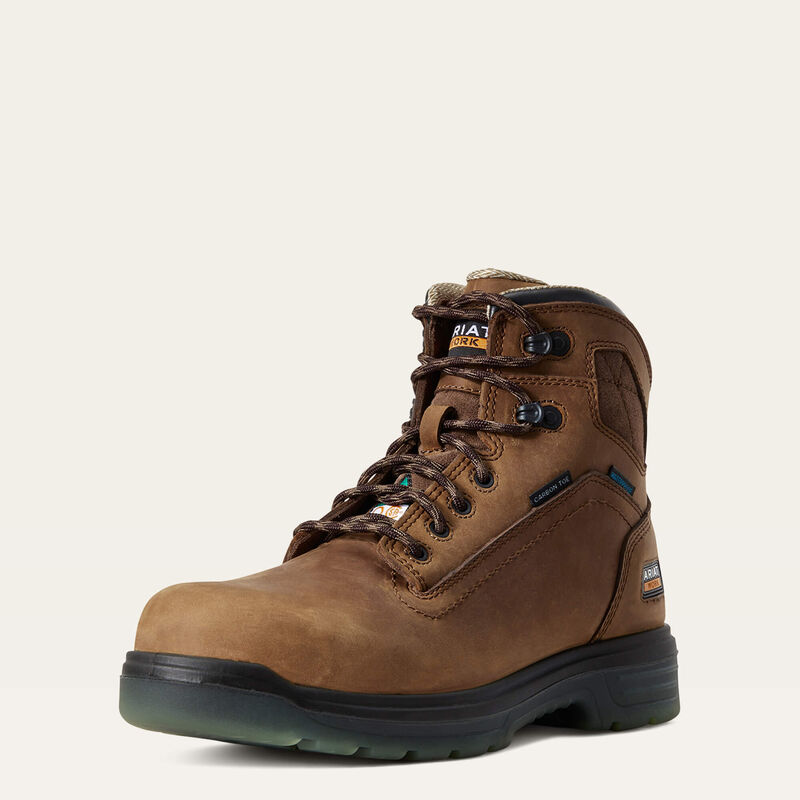 Turbo 6" H2O CSA Carbon Toe Work Boot 3-4 Front