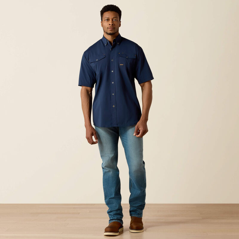 Rebar Made Tough VentTEK DuraStretch Work Shirt Full