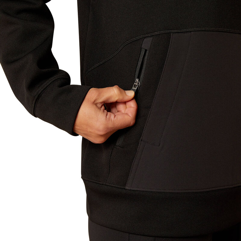 Rebar WorkTek Reinforced 1/2 Zip Hoodie 02