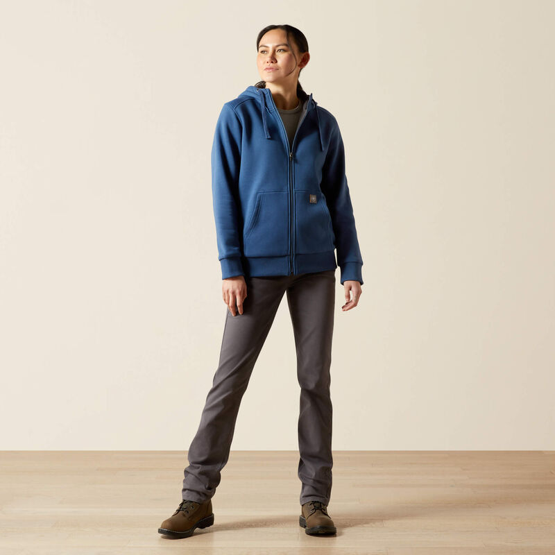 Rebar All-Weather Full Zip Hoodie Full
