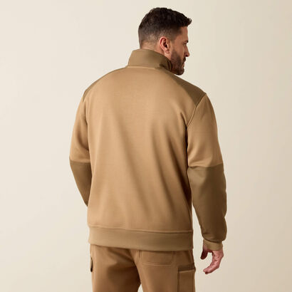 Rebar Workman Duracanvas 1/4 Zip Sweatshirt Back