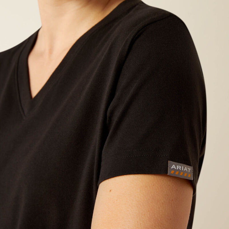 Rebar Cotton Strong Standard V-Neck T-Shirt 01