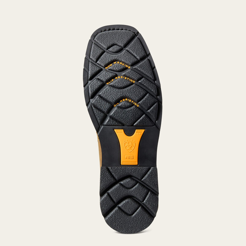 Sierra Wide Square Toe Steel Toe Work Boot Sole