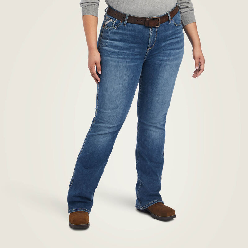 Rebar Riveter Boot Cut Jean Front Plus