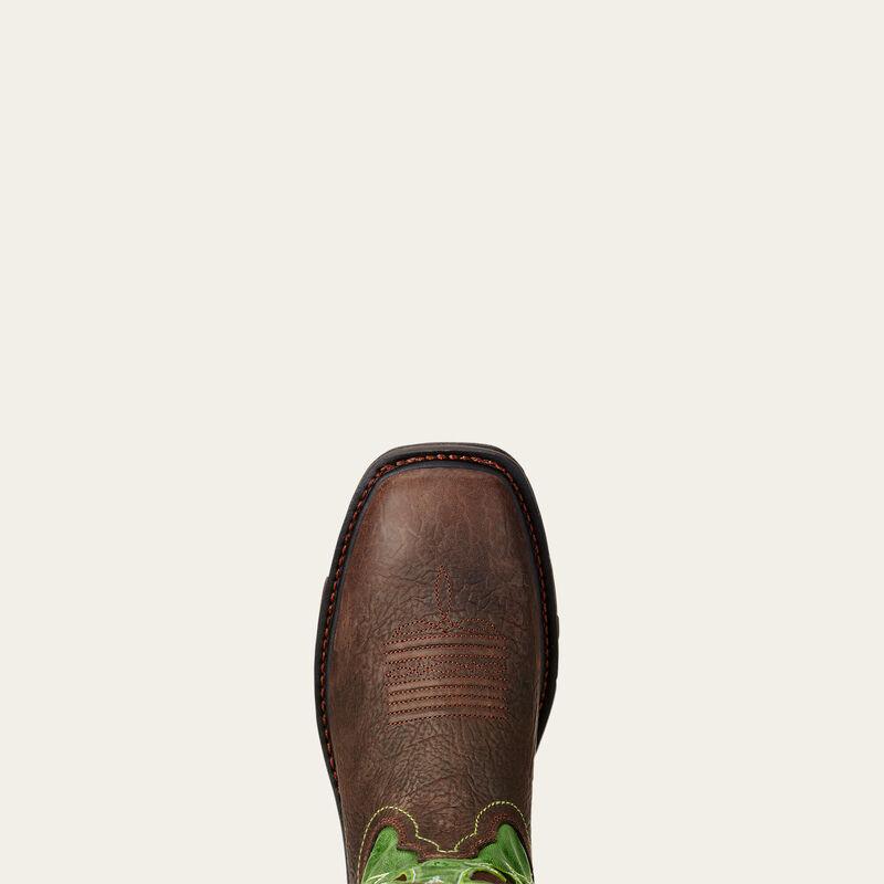 WorkHog Wide Square Toe VentTEK Work Boot Toe
