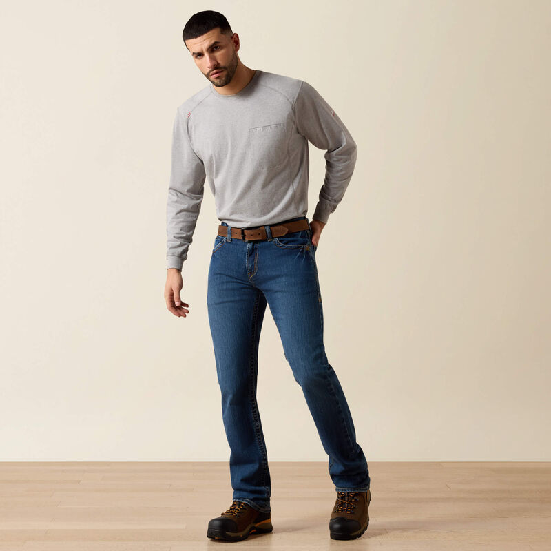 FR M7 Slim DuraStretch Basic Straight Leg Jean Full