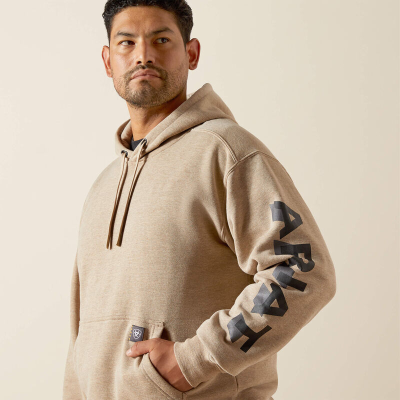 Rebar Lightweight Logo Hoodie 01