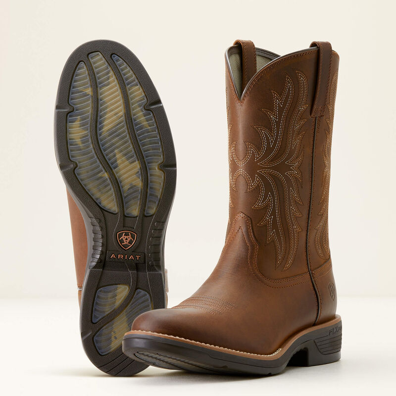 Ridgeback Round Toe Cowboy Boot 3-4 Front