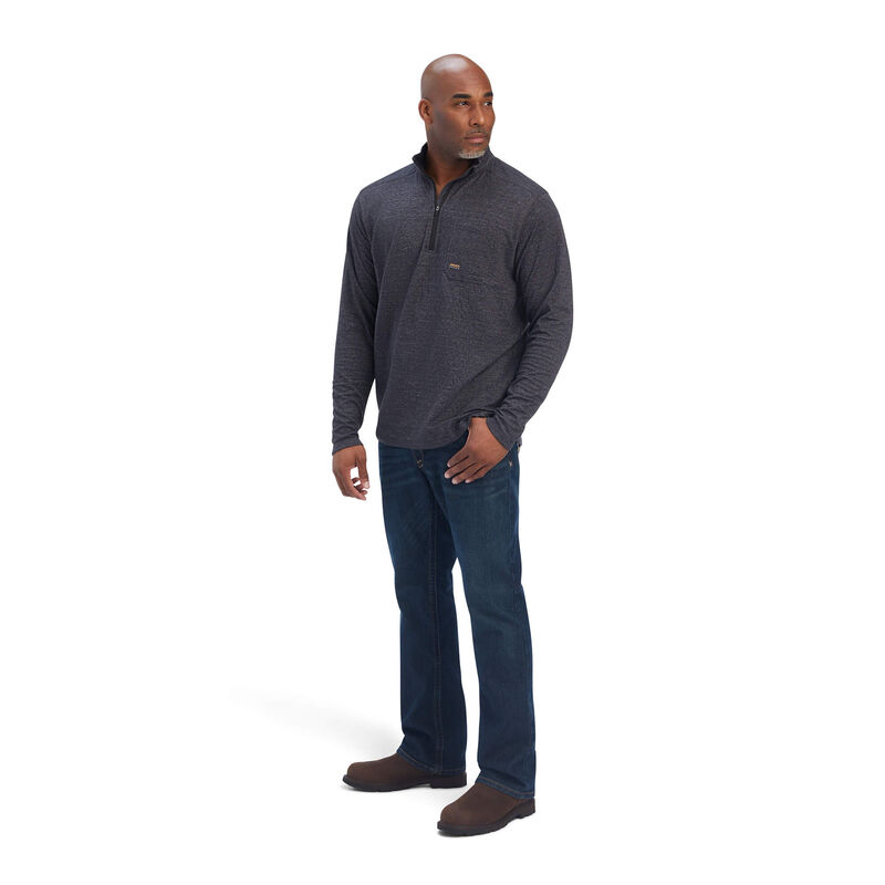 Rebar Foundation 1/4 Zip Shirt Image 3 of 3