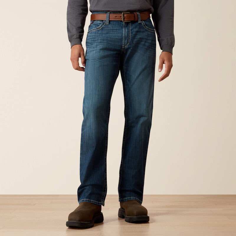 FR M4 Relaxed Stretch DuraLight Boundary Boot Cut Jean Front